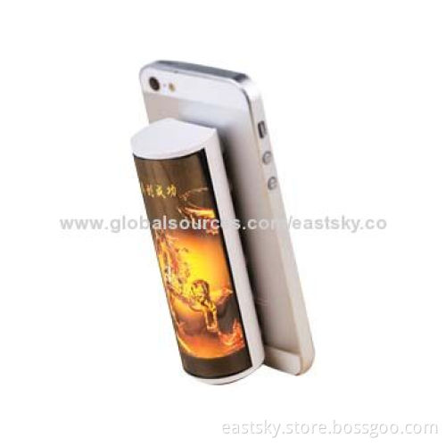 2200mAh Illuminated charger with LED light box to show advertisement/photoNew